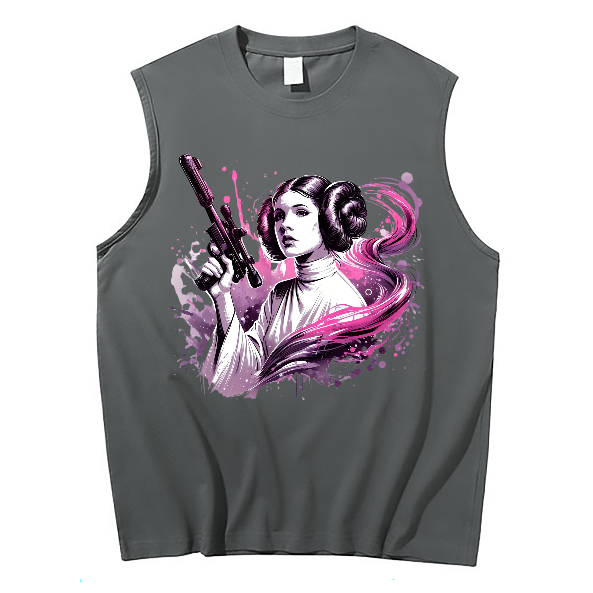 （画像用） スター・ウォーズ Star Wars コットン100％タンクトップ（フロントプリント）
